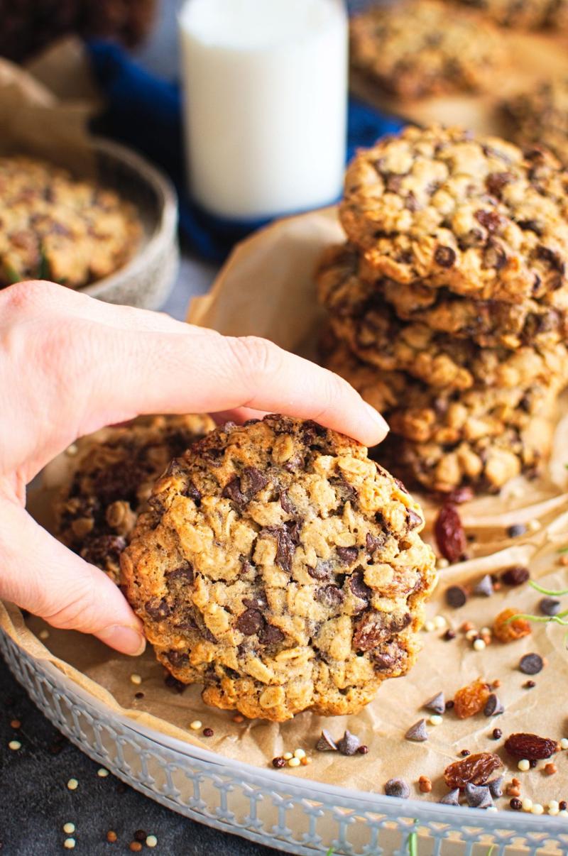 Klasyczne ciasteczka z rodzynkami