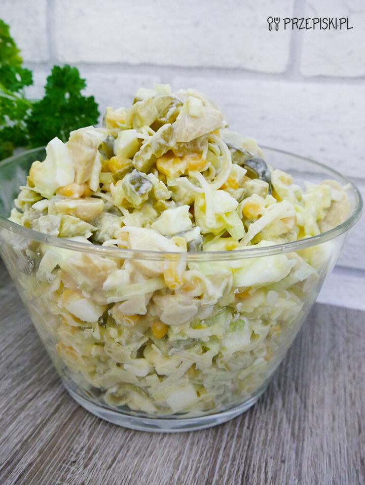 Sałatka z pieczarek