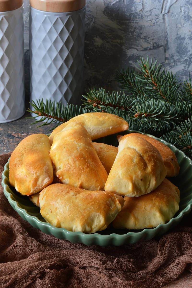 Pierogi z ciasta drożdżowego