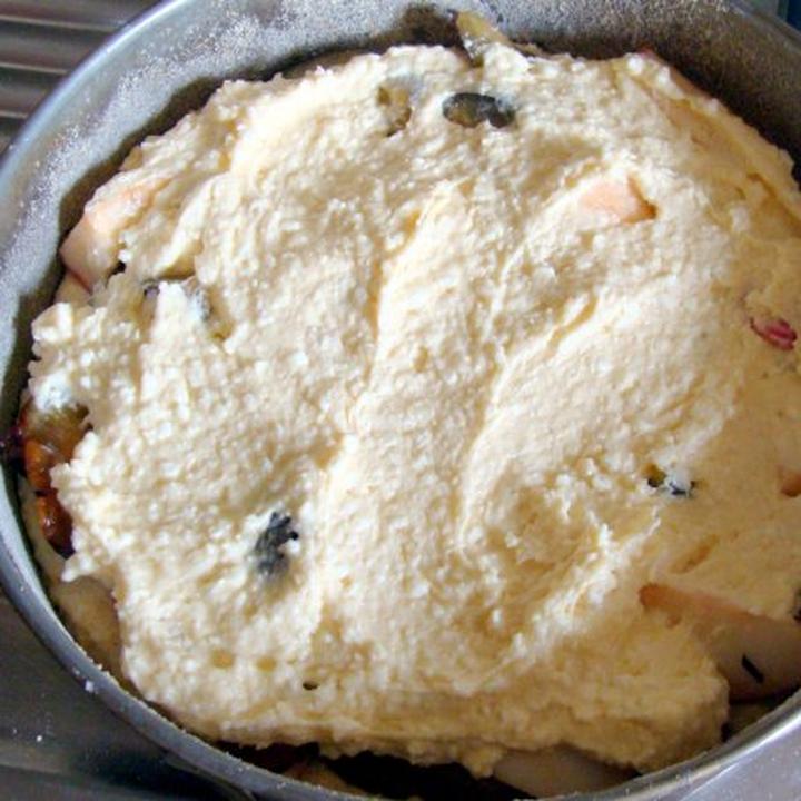 Ciasto śliwkowo-jabłkowe