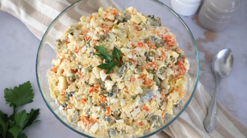 Przechowywanie sałatki jarzynowej