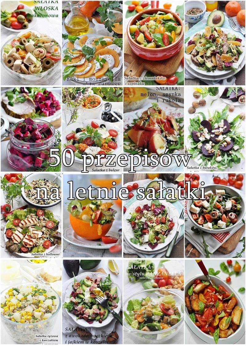 Sałatki z suszonymi pomidorami