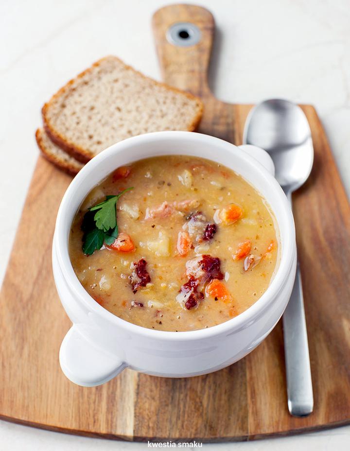 Wariacje i dodatki do zupy grochowej