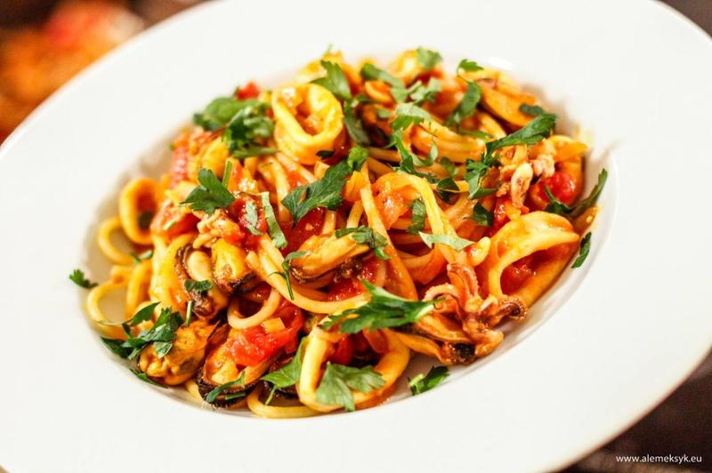 Wina do owoców morza