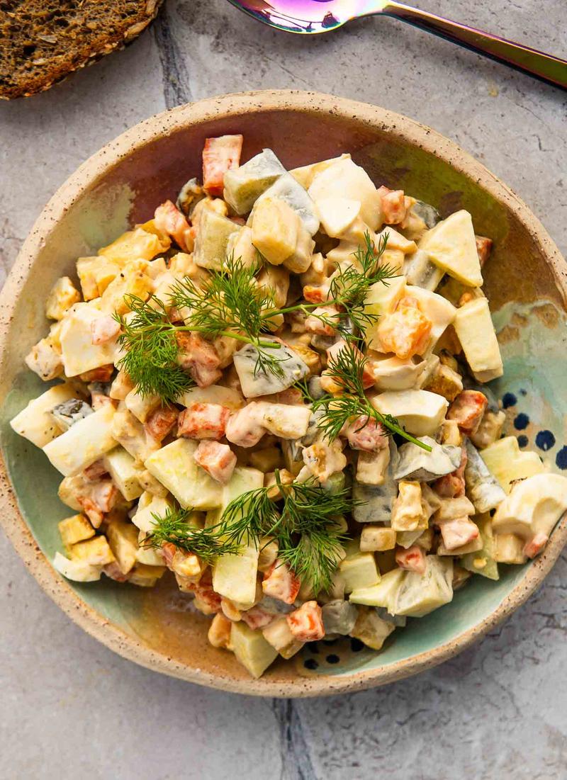 Świeżość warzyw w sałatce