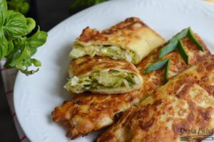 Naleśniki z porem i pieczarkami: Klasyczne smaki, które zachwycają na nowo