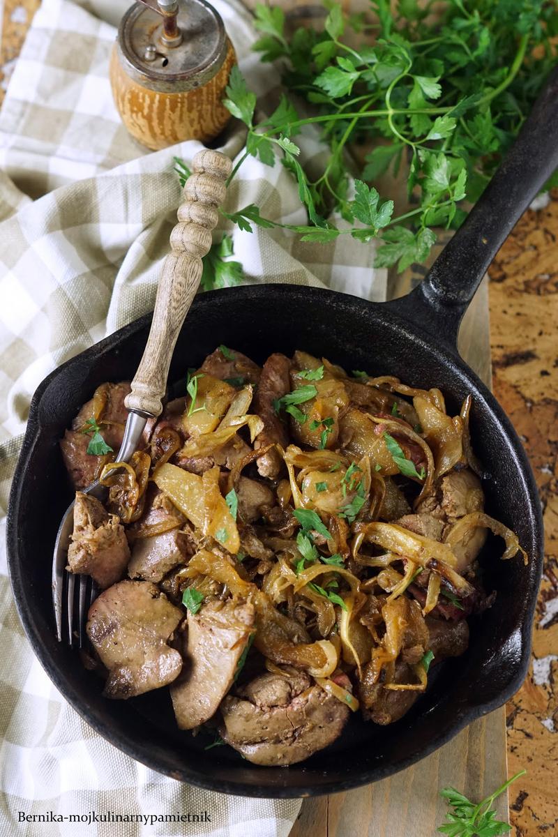 Serwowanie wątróbki na elegancką kolację