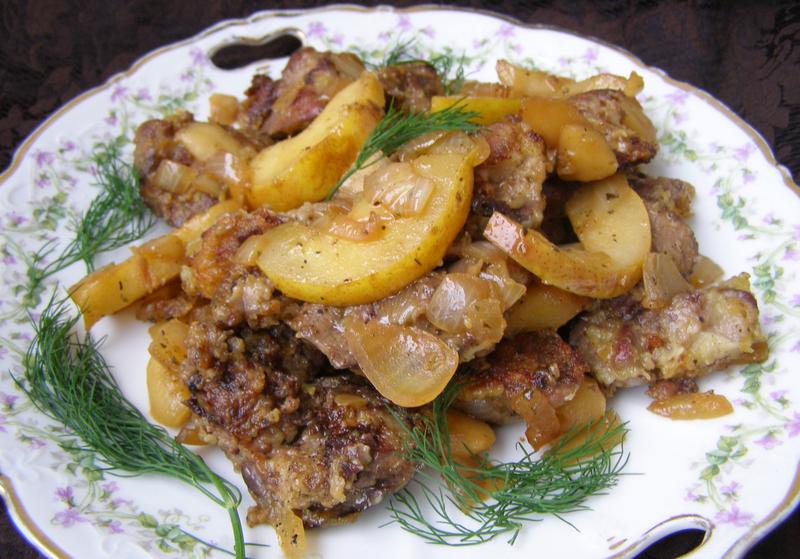 Wątróbka z gruszką: odkryj smakową harmonię, która zachwyca przy każdym kęsie