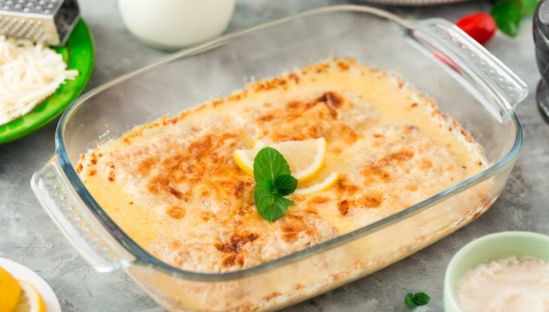 Dorsz w sosie cytrynowym