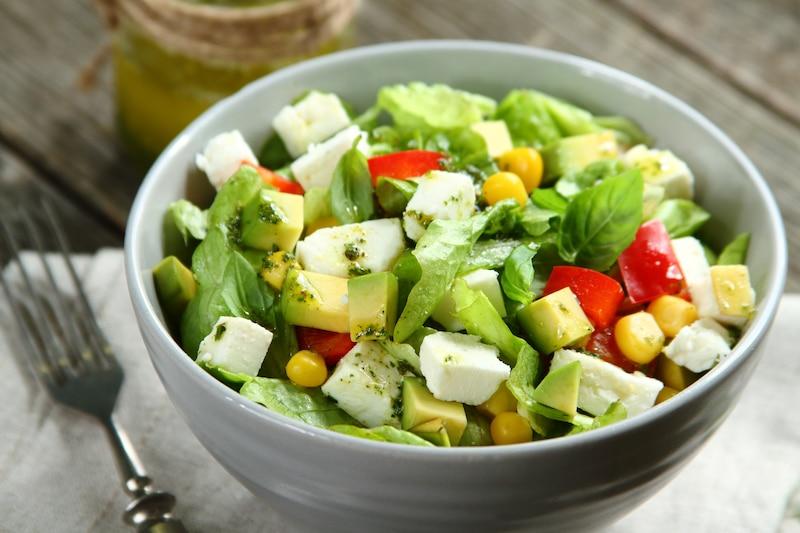 Sałatka w jadłospisie tygodniowym