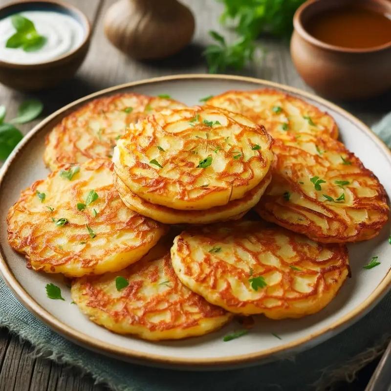 Odtłuszczanie placków ziemniaczanych